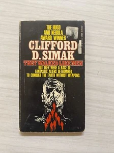 They Walked Like Men Clifford D Simak Paperback 1975 Used - Picture 1 of 7