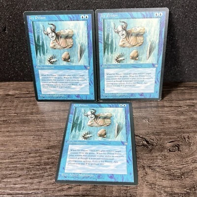 Icy Prison Ice Age Magic the Gathering MTG Rare Card 3 - Image 1 of 4