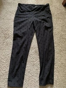 Zac & Rachel elegante Pull-On Hose schwarz auf schwarz gepunktet Swiss Gr. L - Bild 1 von 7