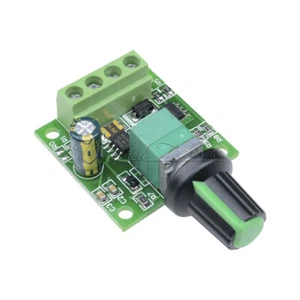 2A Motor Speed Switch Controller PWM 1803BK+self-recovery Fuse DC 1.8V-15V - Picture 1 of 9