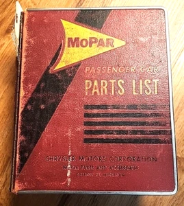 1964-1965 Chrysler Mopar Passenger Car Part List Catalog Chassis Body Electrical - Picture 1 of 10
