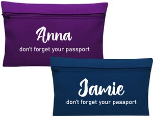 Reisepasshülle Organizer Brieftasche Etui, Reise Urlaub Dokumententasche, Währungsetui - Bild 1 von 4
