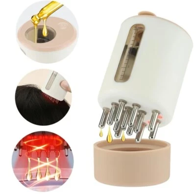 Scalp Oil Applicator Comb Hair Growth Treatment Head Massager Blood Circulation - Image 1 of 4