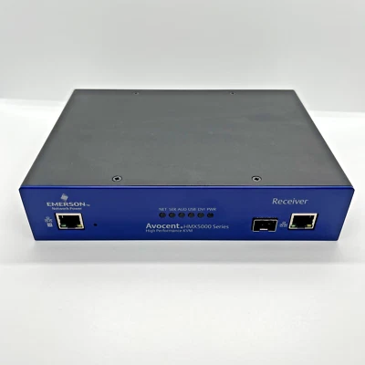 Emerson Avocent HMX5200R - IP KVM Receiver USB 2.0 RX Dual DVI-D Audio SFP no - Bild 1 von 4