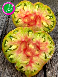 Tomatensamen 🍅 ANANAS NOIRE Fleischtomate🍍 10+ Samen bunt marmoriert lecker - Bild 1 von 11