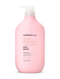Jabón corporal Method, Pure Peace, libre de parabenos ni ftalatos, 28 FL oz (paquete de 1) - Imagen 1 de 6