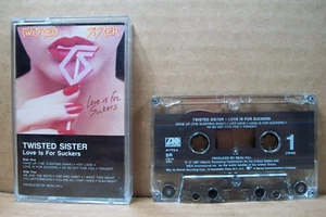 Twisted Sister - Love Is For Suckers (Cassette, 1987, Atlantic) 7 81772-4 ~ NM - Picture 1 of 9