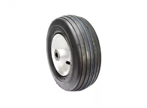 MONTAJE DE NEUMÁTICO RUEDA GIRATORIA para TORO TIMECUTTER 130-0736 11x4,00x5 acanalado - Imagen 1 de 2