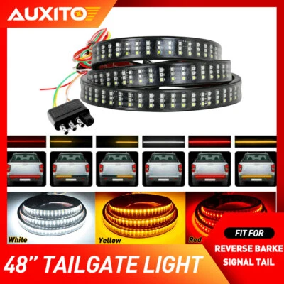 48" 528-LED Truck Strip Tailgate Turn Signal Brake Tail Reverse Truck Light Bar - Image 1 of 4