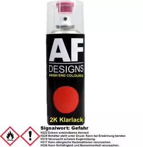 Lata de spray de barniz transparente 2K con endurecedor 400 ml pintura de coche brillante resistente a la gasolina - Imagen 1 de 5