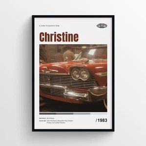 Stampa poster film Christine, arte da parete - senza cornice - Foto 1 di 3