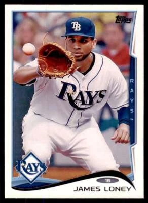 2014 Topps #328 James Loney NM-MT Rays ID:72361 - Image 1 of 2