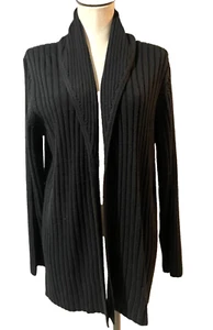 Lord & Taylor Women’s Wool Blend Vintage NWT Cardigan Sweater size L Rib Knit - Picture 1 of 10