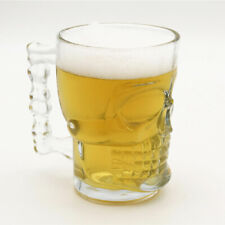 Totenkopf Bierglas Winkee Skull Bier Glas Schädel 400ml Partyglas