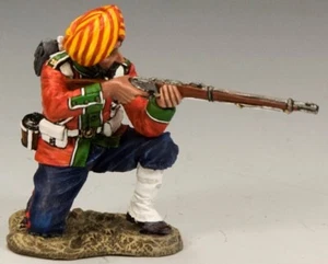 KING & COUNTRY SONS OF EMPIRE SOE005M LUDHIANA SIKHS REGT. KNEELING FIRING RIFLE - Picture 1 of 1