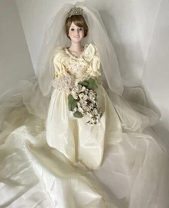 Princess Diana Bride Puppe - The Danbury Mint - The Royal Wedding Invite Doll - Bild 1 von 12