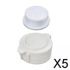 5X Drain Plug Cap Assembly Pools Valve Cap and Plug for Airbed Air Mattress