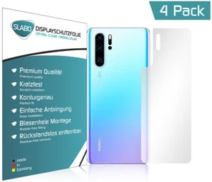 Slabo Rückseite Schutzfolie für Huawei P30 Pro (4er Set) KLAR "Crystal Clear" - Bild 1 von 6