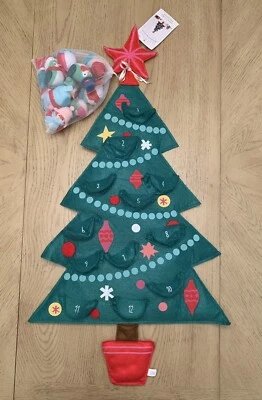 Target Wondershop Fabric Birds In Christmas Tree 12 Day Advent Calendar 2022 - Image 1 of 4