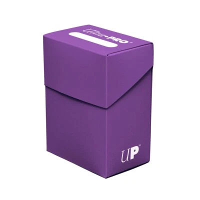 Ultra Pro Deck Box For Collectible Gaming Cards PURPLE Holds 80+ Sleeved Cards - Image 1 of 3