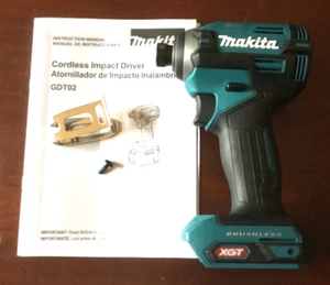Makita GDT02Z 40V max XGT Brushless Cordless 4 Speed Impact Driver - Bare Tool - Picture 1 of 8