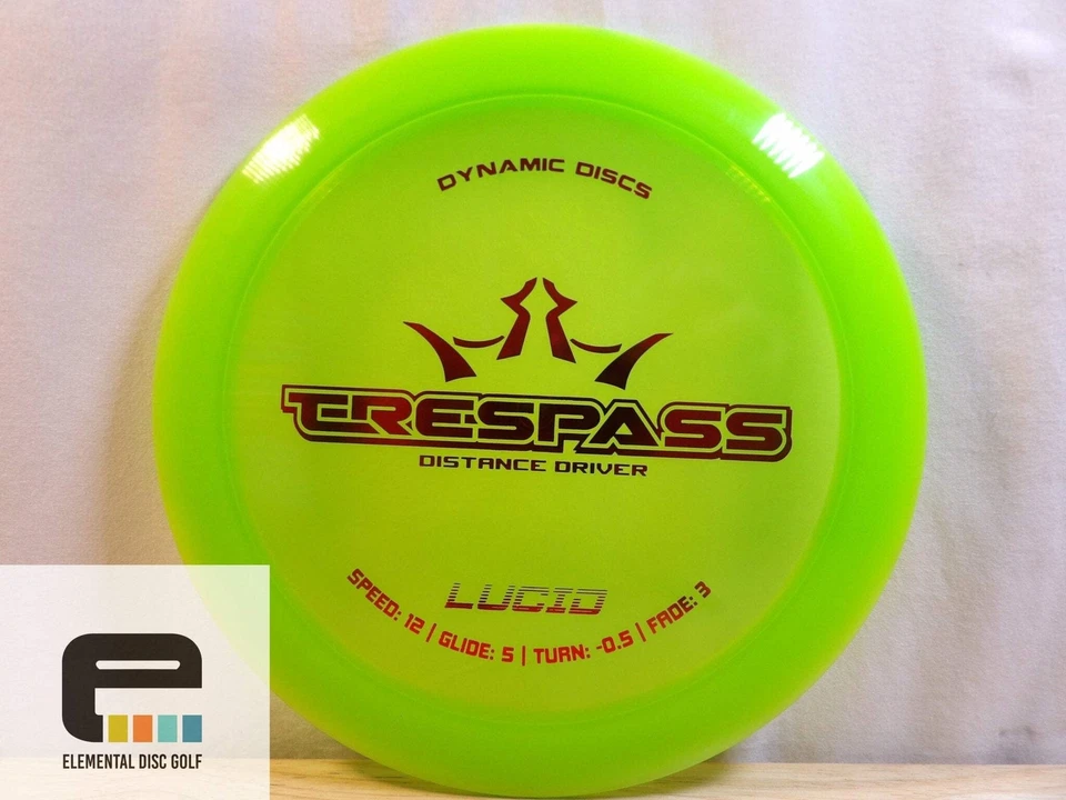 Dynamic Discs Lucid Trespass (12/5/-0.5/3) - Image 1 of 1