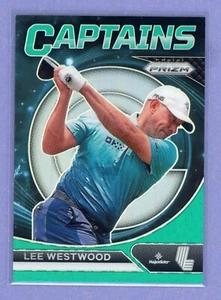 2024 Panini Prizm LIV Golf Lee Westwood Captains Teal Prizm #65/199 - Picture 1 of 2