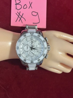 FESTINA CERAMIC 16628/1Men's watch with chronograph and date 46mm Quartz - Image 1 of 4