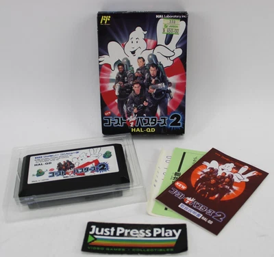 Ghostbusters II 2 Nintendo Famicom NES Japan Import CIB w/ Manual + Reg Card - Image 1 of 4