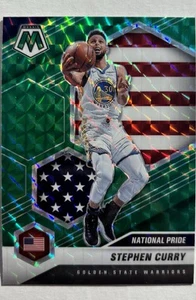 Stephen Curry 2020 Panini Mosaic Green Mosaic #249 - Picture 1 of 2
