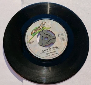 Judy Collins 7" UK 45 Send In The Clowns 1975 Elektra K 12177 VG+ - Picture 1 of 7