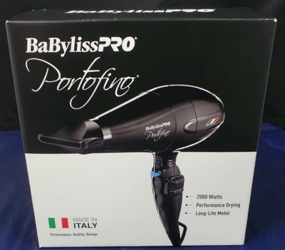 BaBylissPro Nano Titanium Portofino 2000 Watts Professional Dryer/Styler Italy - Image 1 of 2