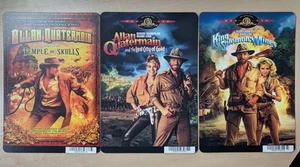 3X Allan Quartermain BLOCKBUSTER DVD BACKER CARD ONLY 5.5"X8" - Picture 1 of 1