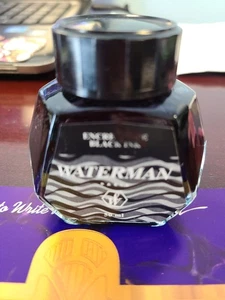 Waterman schwarze abgefüllte Tinte - voll - Bild 1 von 5