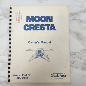 Moon Cresta Manual del propietario/servicio con esquemas #420-0518 Gremlin/Sega 1980 - Imagen 1 de 8