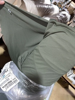Polartec Bird Eye Power Stretch OD Green Mid Weight By  The  Yard. - Image 1 of 4