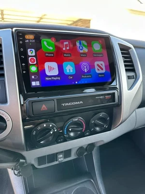 Radio estéreo para automóvil GPS WiFi para TOYOTA TACOMA 2005-2015 Apple CarPlay Android 14.0 Foto 1 de 4