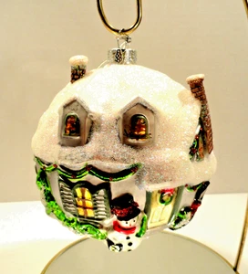 Vintage Bronner's Weihnachten große Glaskugel Ornament - Bild 1 von 7