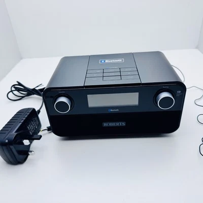 Roberts Blutune 50 DAB+/FM/RDS Bluetooth Radio with Power Cable Tested Working - Image 1 of 4