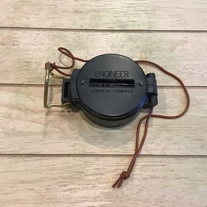 Vintage Engineer Lensatic Compass Camping Hiking Military - Picture 1 of 3