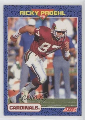 1991 Score Young Superstars Ricky Proehl #8 - Image 1 of 2