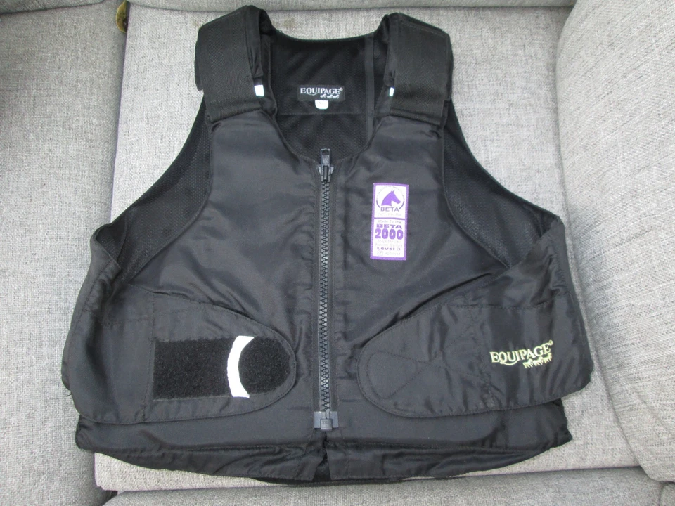 Reitweste Equipage MEGA Vest Level 3 Sicherheitsweste, UVP 189,- Euro in XS Kind - Bild 1 von 4