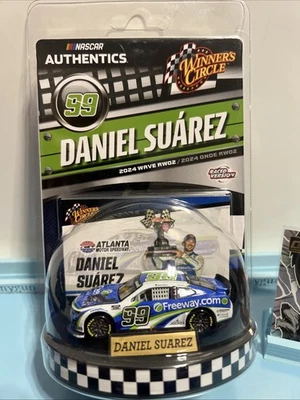 Daniel Suarez NASCAR Authentics Winner's Circle #99 2024 Wave RW02 + Bonus Card - Image 1 of 4