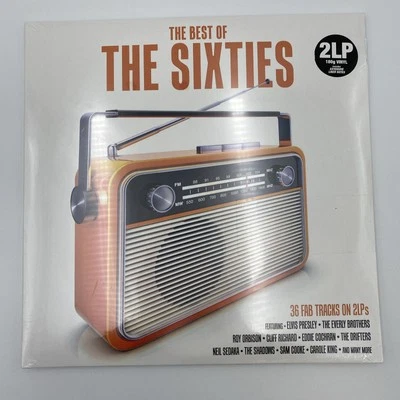 Best Of The 60's Compilation Album 2LP 12" Vinyl - Elvis, Roy Orbison, Etc   B11 - Image 1 of 4
