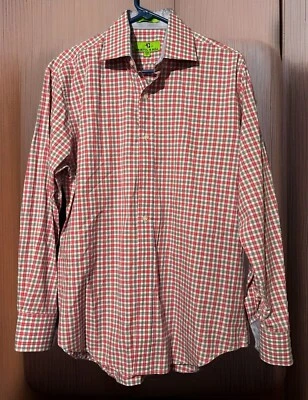Camisa de vestir Bristol and Bull para hombre multicolor a cuadros mediana Foto 1 de 4