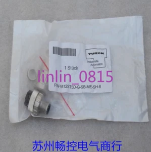 1Pcs New TURCK connector FW-M12ST5D-G-SB-ME-SH-8 - Picture 1 of 2