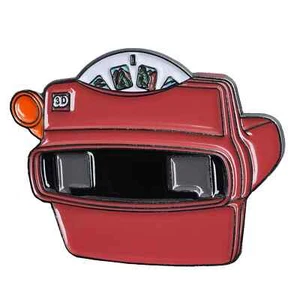 ViewMaster Retro Red View Master Emaille Reversnadel - Bild 1 von 5