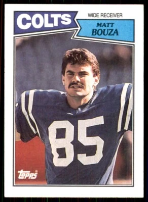 1987 Topps #377 Matt Bouza Colts - Image 1 of 2