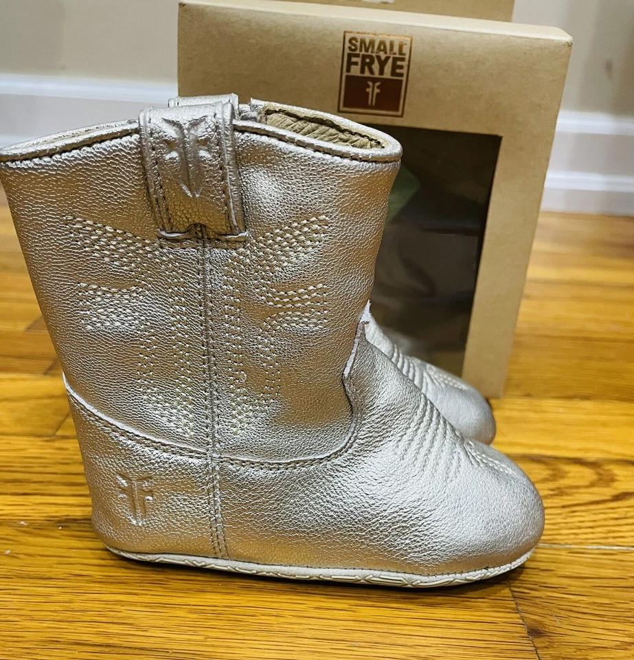 Botín Frye Rodeo Cuero Dorado 3 Nuevo en Caja  Foto 1 de 4