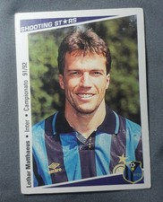 Lothar Matthaeus #122 Card 1991-92 Inter Shooting Stars Italian 